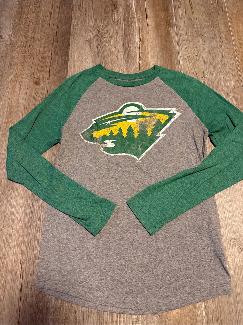 Fanatics Minnesota Wild Minnesota Wild raglan long-sleeve shirt